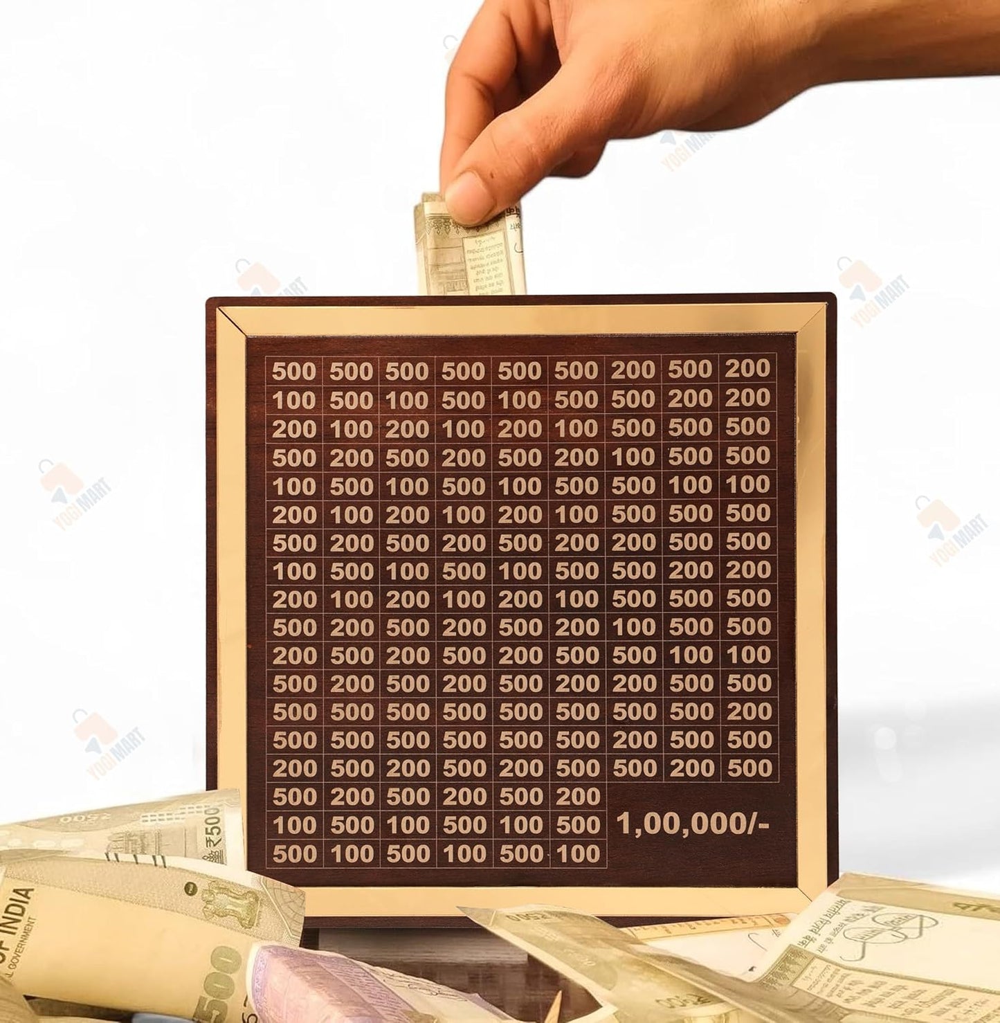 1 Lakh Saving Challenge Box – Smart Money Habit Builder for Kids and Adults.